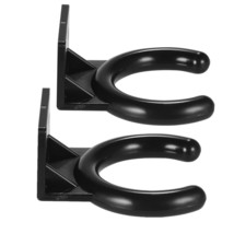 2X High Quality Wireless Microphone Hanger Mic Wall Mount Holder Hook Clamp L7W4 - £12.77 GBP