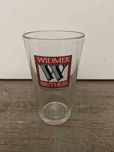 Vtg Widmer Brothers Brewing Co Pint Glass Portland Microbrewery Craft Beer - £9.59 GBP