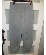 Shein Gray Elastic Waist Sweatpants NO POCKETS Size L Women&#39;s - £14.29 GBP