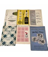 VTG Recipe Booklets &amp; Pamphlets Lot–9 Pieces 1949-1964–Estate Kitchen Ep... - €23,63 EUR