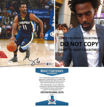 Mike Conley signed Memphis Grizzlies basketball 8x10 photo proof Beckett... - £63.30 GBP