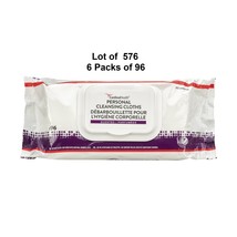 Cardinal Personal Cleansing Wipe cloths Unscented Adult Wipes 9 x 13, 576 Wipes - £31.55 GBP