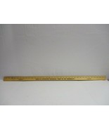 Vintage Wooden Yardstick Automotive Advertising Woodring Chevrolet Metam... - £31.15 GBP