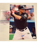 Giancarlo Stanton Signed Autographed Glossy 8x10 Photo Miami Marlins - J... - £78.35 GBP