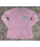 Comfort Colors Sigma Alpha Phi Shirt Mens M Purple Long Sleeve Greek Let... - £19.18 GBP