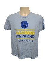 2016 University of Delaware Alumni Weekend Adult Medium Blue TShirt - $334.49 MXN