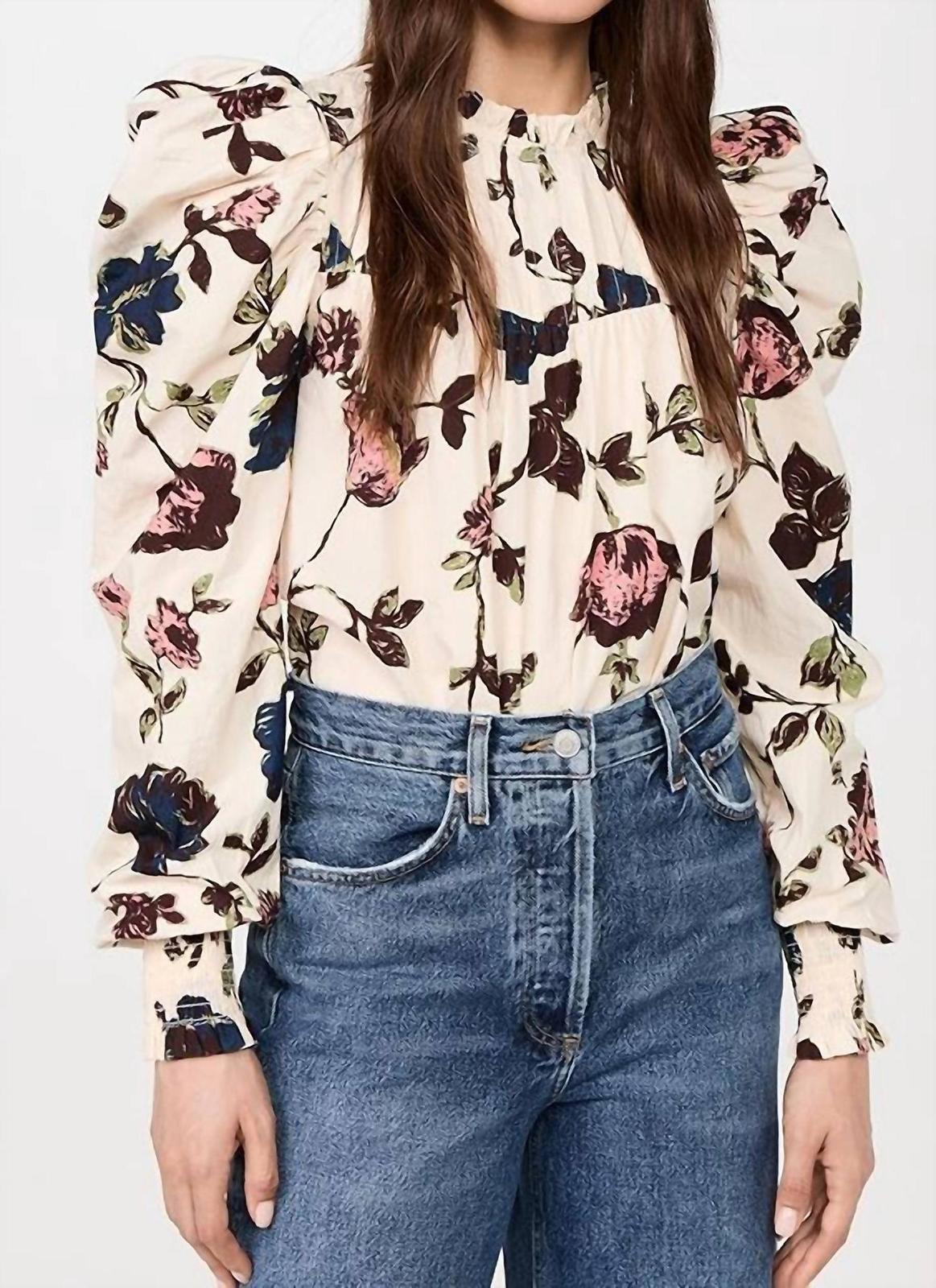 Cleobella Irina Blouse Jardin Print - $88.00