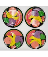Rare Vintage Lot of 4 pcs Department 56 Tutti Frutti Plates Made in Japan - $32.15 CAD