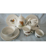 Germany 1920&#39;s Childs Dishes, Teapot, Total of 16 Items - £38.86 GBP