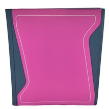 Mead Pink Magnetic Trapper Keeper Vintage Style Binder w/ Folders New - £22.93 GBP