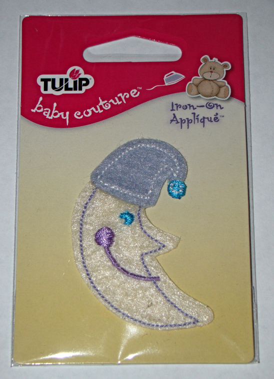 Primary image for TULIP baby couture - Iron-On Applique "Mini Moon" (NEW)