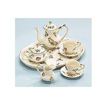 Miniature Porcelain Insect Teaset Beautiful Collectible(Pattern may Vary... - $49.99