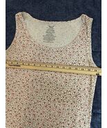 Faded Glory Must Have Tank Top Floral Ribbed Stretch Women&#39;s 1X  16W - $11.15 CAD