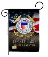 US Coast Guard Semper Paratus - Impressions Decorative Garden Flag G1351... - £18.36 GBP