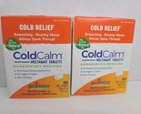 Boiron ColdCalm Homeopathic Medicine 120 Meltaway Tablets 2 Boxes of 60 ... - $14.80