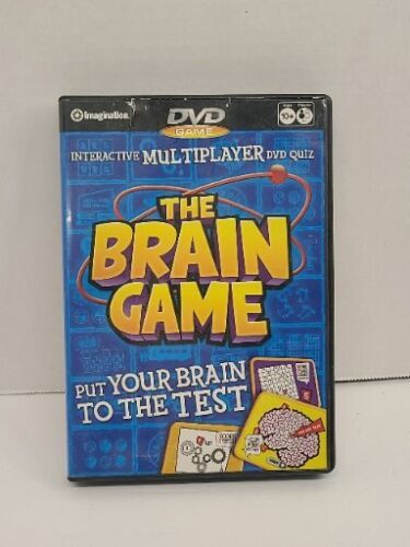 THE BRAIN GAME, DVD EDITION, by IMAGINATION, A MULTIPLAYER QUIZ GAME - $9.01