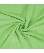 1 Combed Cotton Bath Towels Set 27x54 Inch Super Absorbent Green - $29.99