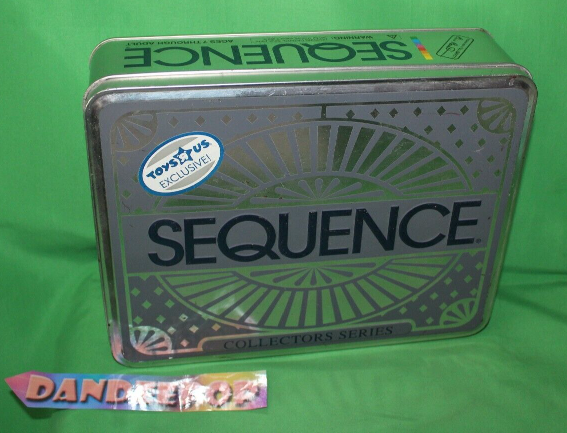 Sequence Vintage Toys R Us Exclusive Game In Tin - £31.18 GBP