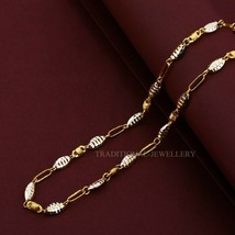 Unisex Italian Turkey chain 916% 22k Gold Chain Necklace Daily wear Jewelry 107 - £3,039.80 GBP+