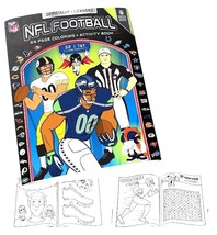 Nfl Coloring Book And Activity Book Black White 64 Pages Brand New - £3.98 GBP