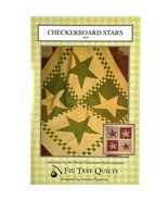 Checkerboard Stars Quilt PATTERN 108 by Joanna Figueroa for Fig Tree Quilts - £11.67 GBP