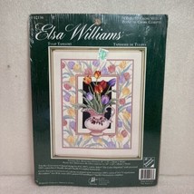 Elsa Williams Counted Cross Stitch Kit 02136 Tulip Tapestry JCA Michael LeClair - £59.34 GBP