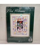 Elsa Williams Counted Cross Stitch Kit 02136 Tulip Tapestry JCA Michael ... - £58.42 GBP