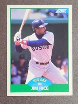 1989 Score Jim Rice #85 Red Sox Vintage MLB Designated Hitter VTG Baseba... - €2,16 EUR