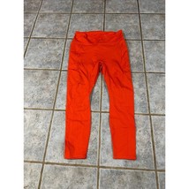 2xl Motion 365 fabletics orange leggings with zipper pocket - £15.18 GBP