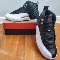 Nike Air Jordan 12 &#39;Playoffs&#39; Black/White CT8013-006 Men&#39;s Size 12 - £226.63 GBP