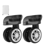 Luggage Wheels Replacement Kit 1Pair, A09 Spinner Luggage Replacement Wh... - £18.16 GBP