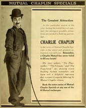 9706.Decoration Poster.Home room interior wall.Mutual Charlie Chaplin Special ad - £12.94 GBP+