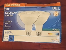 SYLVANIA PAR38 LED Flood Light Bulb, 90W = 13W, 5000K, Daylight, Dimmabl... - £11.53 GBP