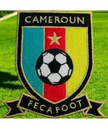 Cameroun Football Soccer Feca Foot Embroidered Patch  - $211.25 MXN