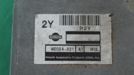 2002 Nissan Frontier 2.4L RWD ECU ECM PCM Engine Computer Module MEC04-321 image 2