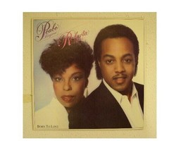 Roberta Flack &amp; Peabo Bryson Poster E Piatto - £10.69 GBP