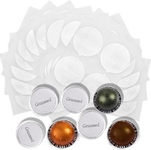 Grasseed Aluminum Foils Lids to Reuse Coffee Pod Compatible with Nespresso - £32.85 GBP