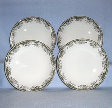 Noritake Fellicia #6977 4 Soup Bowls - £11.87 GBP