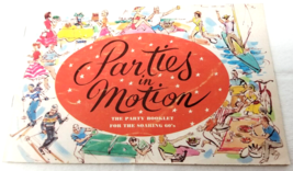 Parties in Motion For The Soaring 1960s US Brewers Association Booklet - £14.87 GBP