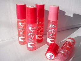 3x Roll On Lip Glitter Kissing Fruit Gloss Fragrance Favors #Cstm21 - £11.62 GBP