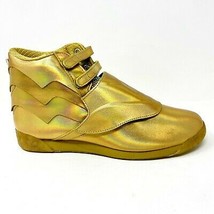 Reebok Freestyle Hi DC x Wonder Woman Gold Metallic Womens Sneakers FW4667 - $129.95