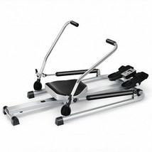 Exercise Adjustable Double Hydraulic Resistance Rowing Machine - Color: Black - $3,749.78 MXN