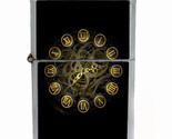 Steampunk Clock Rs1 Flip Top Dual Torch Lighter Wind Resistant - $16.78