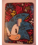  Sonic The Hedge Hog  Metal Light Switch Cover Kids TV. Cartoons - £7.30 GBP