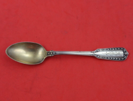 Chesterfield by Gorham Sterling Silver Demitasse Spoon w/ Light Gold Wash 4 1/4&quot; - £22.82 GBP