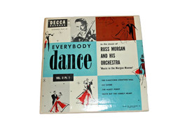 Collectible 45 EP Russ Morgan &quot;Everybody Dance&quot; ED 2142 - 7” Vinyl + Car... - £3.95 GBP