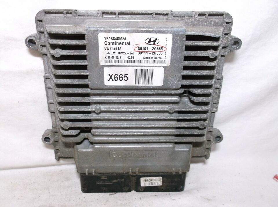11-12-13-14 HYUNDAI SONATA/2.4L  AUTOMATIC VIN C 8 TH DIGIT  ENGINE COMP... - $1.18