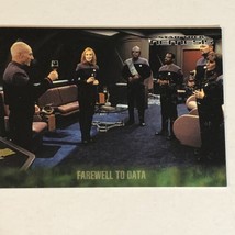 Star Trek Nemesis Trading Card #44 Farewell To Data Patrick Stewart - £1.53 GBP