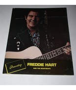 Freddie Hart Concert Tour Program Vintage 1974 Near Mint - $39.99