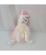 Aurora Purely Luxe 15” White and Pink Unicorn Sparkle Feet Stuffed Anima... - £11.51 GBP